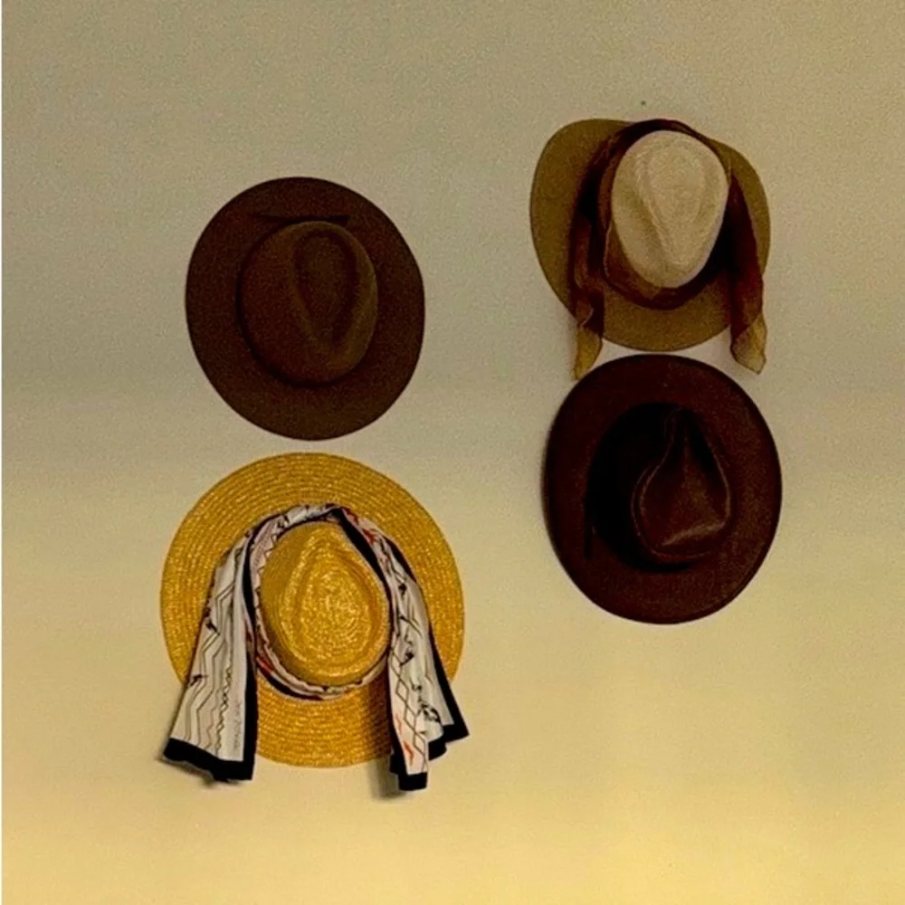 Brixton Joanna Straw Wide Brim Sun Hat Honey Black Band Size XS 54cm